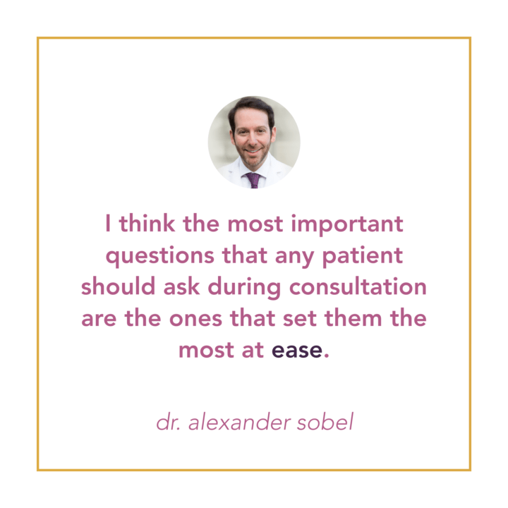 Quote from Dr. Sobel. He helps breast augmentation Seattle patients feel confident in their surgery plan. All breast reduction Seattle procedures are performed on-site.